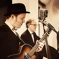 Das Manuel von Eden Trio bei einer Berlinale-Gala im Hotel Adlon